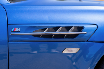 2000 BMW M Coupe in Estoril Blue Metallic over Estoril Blue & Black Nappa