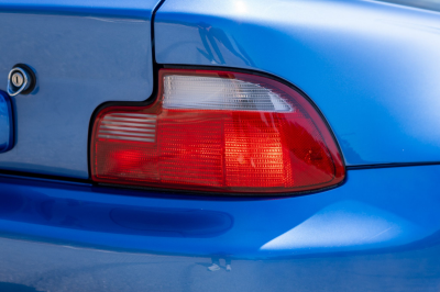 2000 BMW M Coupe in Estoril Blue Metallic over Estoril Blue & Black Nappa