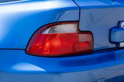 2000 BMW M Coupe in Estoril Blue Metallic over Estoril Blue & Black Nappa