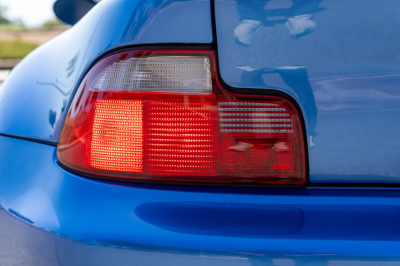 2000 BMW M Coupe in Estoril Blue Metallic over Estoril Blue & Black Nappa
