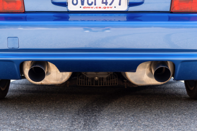 2000 BMW M Coupe in Estoril Blue Metallic over Estoril Blue & Black Nappa