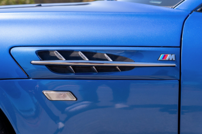 2000 BMW M Coupe in Estoril Blue Metallic over Estoril Blue & Black Nappa