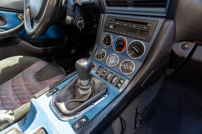 2000 BMW M Coupe in Estoril Blue Metallic over Estoril Blue & Black Nappa