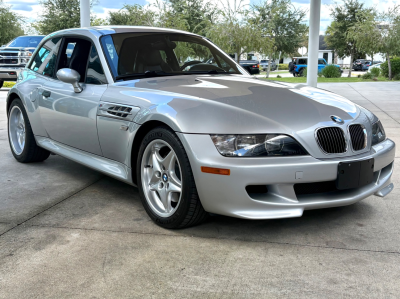 2000 BMW M Coupe in Titanium Silver Metallic over Black Nappa