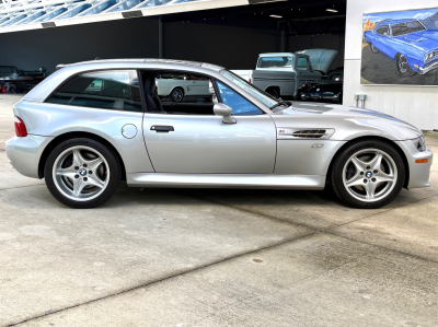 2000 BMW M Coupe in Titanium Silver Metallic over Black Nappa