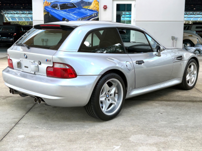 2000 BMW M Coupe in Titanium Silver Metallic over Black Nappa