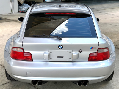 2000 BMW M Coupe in Titanium Silver Metallic over Black Nappa