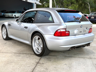 2000 BMW M Coupe in Titanium Silver Metallic over Black Nappa