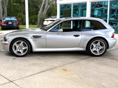 2000 BMW M Coupe in Titanium Silver Metallic over Black Nappa