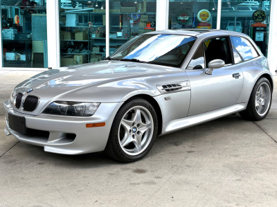 2000 BMW M Coupe in Titanium Silver Metallic over Black Nappa