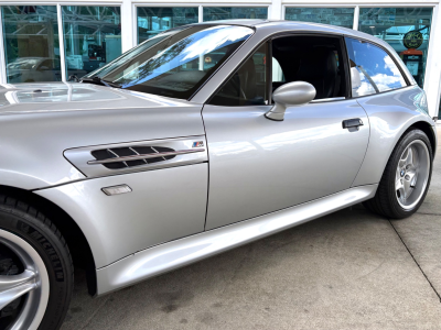 2000 BMW M Coupe in Titanium Silver Metallic over Black Nappa