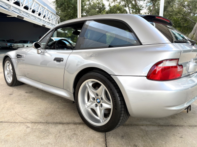 2000 BMW M Coupe in Titanium Silver Metallic over Black Nappa