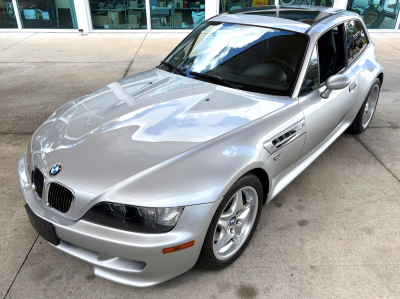 2000 BMW M Coupe in Titanium Silver Metallic over Black Nappa