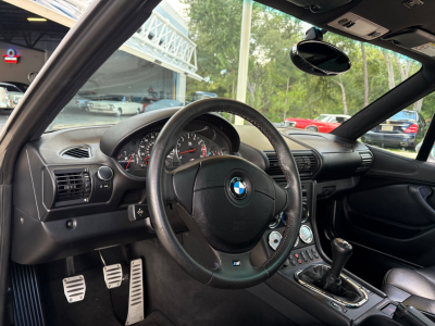 2000 BMW M Coupe in Titanium Silver Metallic over Black Nappa