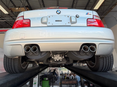 2000 BMW M Coupe in Titanium Silver Metallic over Black Nappa