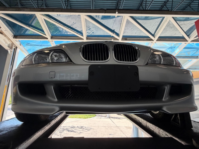 2000 BMW M Coupe in Titanium Silver Metallic over Black Nappa