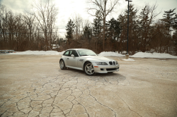 2000 BMW M Coupe in Titanium Silver Metallic over Black Nappa