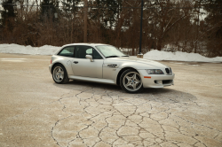 2000 BMW M Coupe in Titanium Silver Metallic over Black Nappa