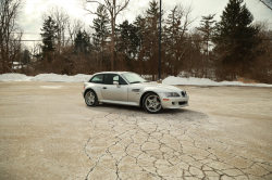 2000 BMW M Coupe in Titanium Silver Metallic over Black Nappa