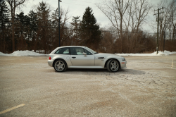 2000 BMW M Coupe in Titanium Silver Metallic over Black Nappa