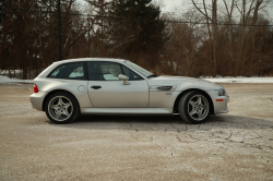 2000 BMW M Coupe in Titanium Silver Metallic over Black Nappa