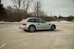 2000 BMW M Coupe in Titanium Silver Metallic over Black Nappa