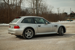 2000 BMW M Coupe in Titanium Silver Metallic over Black Nappa