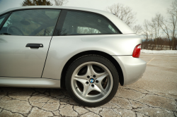 2000 BMW M Coupe in Titanium Silver Metallic over Black Nappa