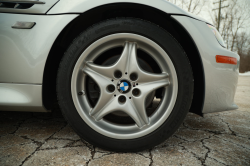 2000 BMW M Coupe in Titanium Silver Metallic over Black Nappa