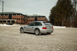 2000 BMW M Coupe in Titanium Silver Metallic over Black Nappa