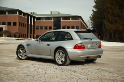 2000 BMW M Coupe in Titanium Silver Metallic over Black Nappa