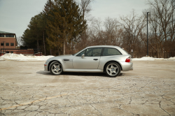 2000 BMW M Coupe in Titanium Silver Metallic over Black Nappa