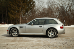 2000 BMW M Coupe in Titanium Silver Metallic over Black Nappa