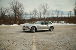 2000 BMW M Coupe in Titanium Silver Metallic over Black Nappa