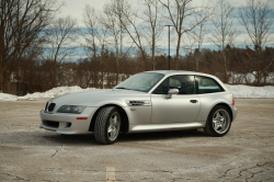 2000 BMW M Coupe in Titanium Silver Metallic over Black Nappa