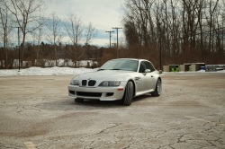 2000 BMW M Coupe in Titanium Silver Metallic over Black Nappa