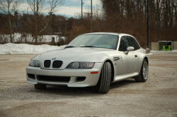 2000 BMW M Coupe in Titanium Silver Metallic over Black Nappa