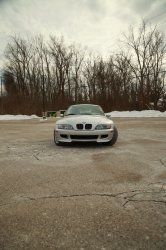 2000 BMW M Coupe in Titanium Silver Metallic over Black Nappa