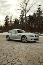 2000 BMW M Coupe in Titanium Silver Metallic over Black Nappa