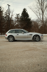 2000 BMW M Coupe in Titanium Silver Metallic over Black Nappa