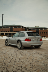 2000 BMW M Coupe in Titanium Silver Metallic over Black Nappa