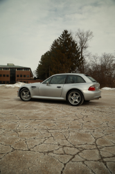 2000 BMW M Coupe in Titanium Silver Metallic over Black Nappa