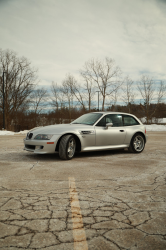 2000 BMW M Coupe in Titanium Silver Metallic over Black Nappa