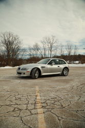 2000 BMW M Coupe in Titanium Silver Metallic over Black Nappa