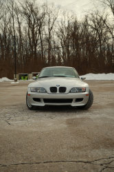 2000 BMW M Coupe in Titanium Silver Metallic over Black Nappa