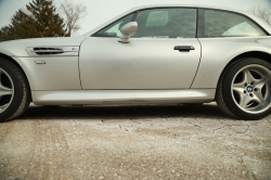 2000 BMW M Coupe in Titanium Silver Metallic over Black Nappa