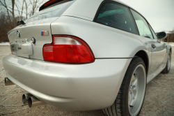 2000 BMW M Coupe in Titanium Silver Metallic over Black Nappa