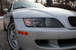 2000 BMW M Coupe in Titanium Silver Metallic over Black Nappa