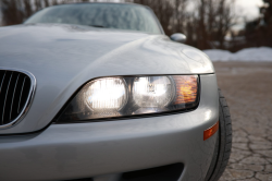 2000 BMW M Coupe in Titanium Silver Metallic over Black Nappa