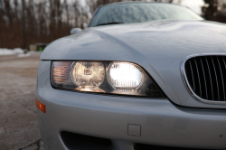 2000 BMW M Coupe in Titanium Silver Metallic over Black Nappa